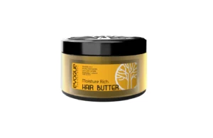 Evoque Moisture Rich Hair Butter - Κρεμώδες βούτυρο μαλλιών για εντατική ενυδάτωση, αναζωογόνηση και επιτάχυνση της ανάπτυξης της τρίχας.