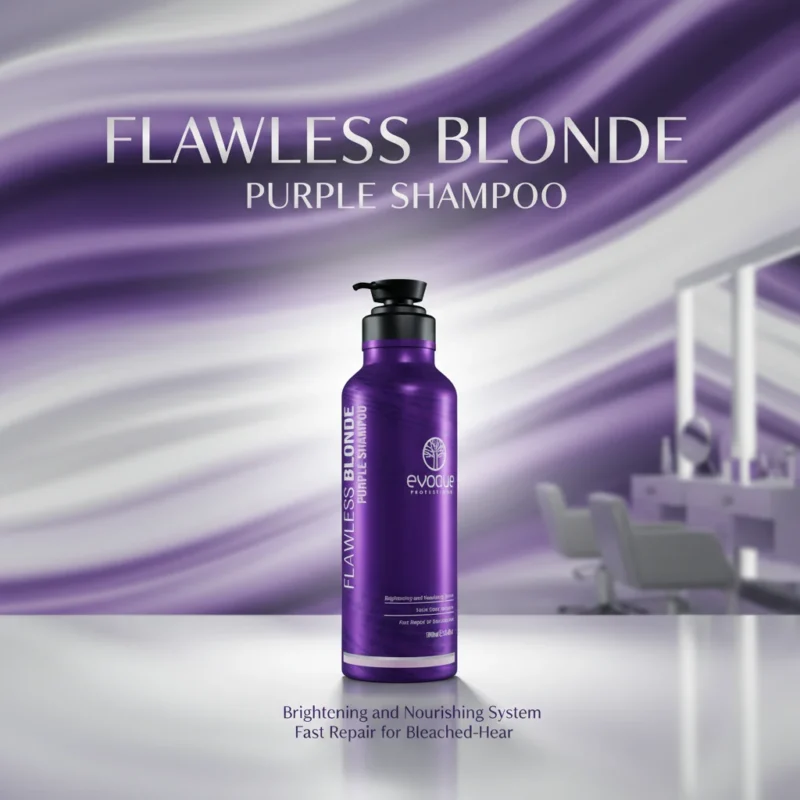 Evoque Flawless Blonde Purple Shampoo (400ml & 1000ml): Ο Απόλυτος Οδηγός Λευκών & Ξανθών Μαλλιών