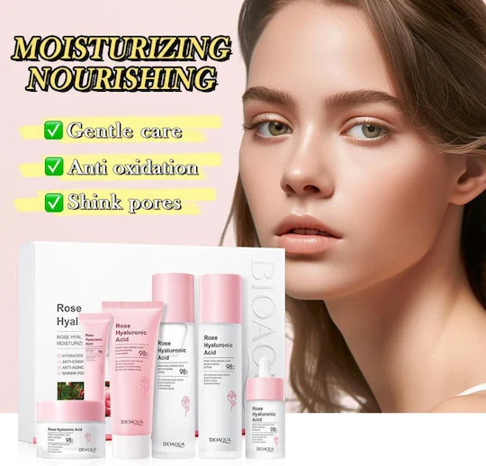 Bioaqua Rose Hyaluronic Acid Set