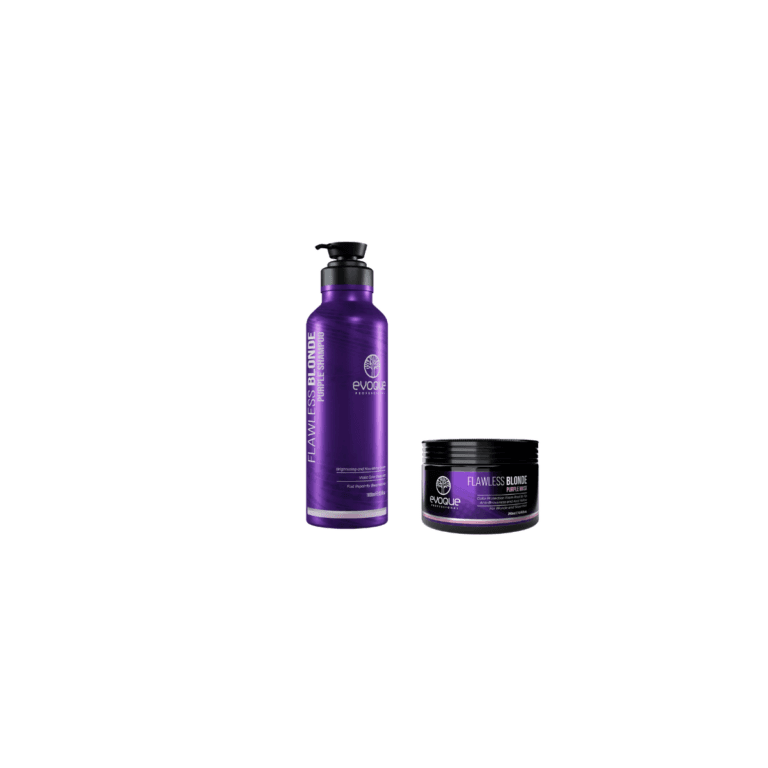 Σετ Evoque Flawless Blonde με Purple Shampoo και Μάσκα για ξανθά και πλατινένια μαλλιά – Προσφορά Woman's Day.