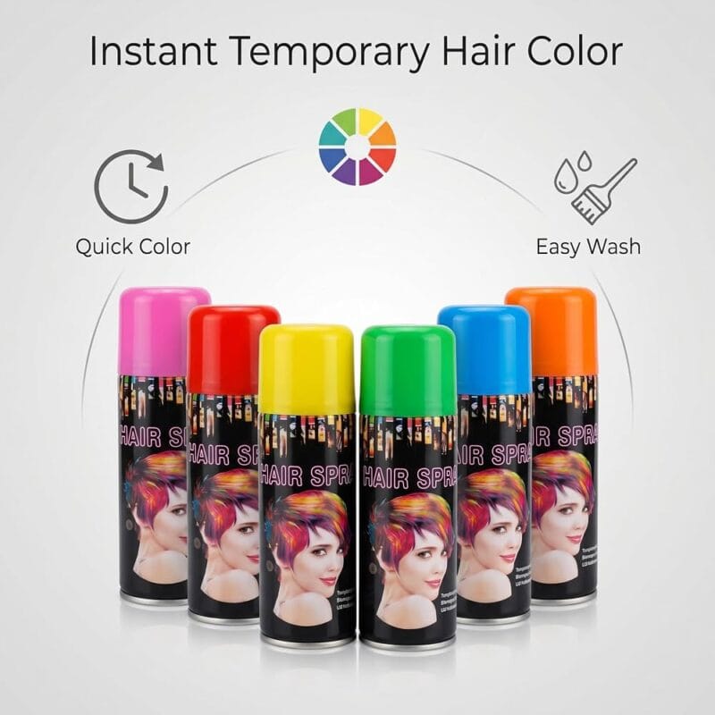 Temporary Hair Color Spray (7 Εντυπωσιακές Αποχρώσεις) | Σπρέι Μαλλιών